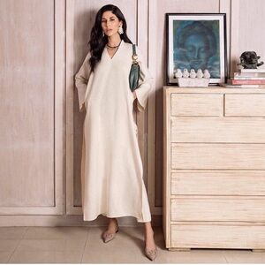 Pure karandi off white cord set